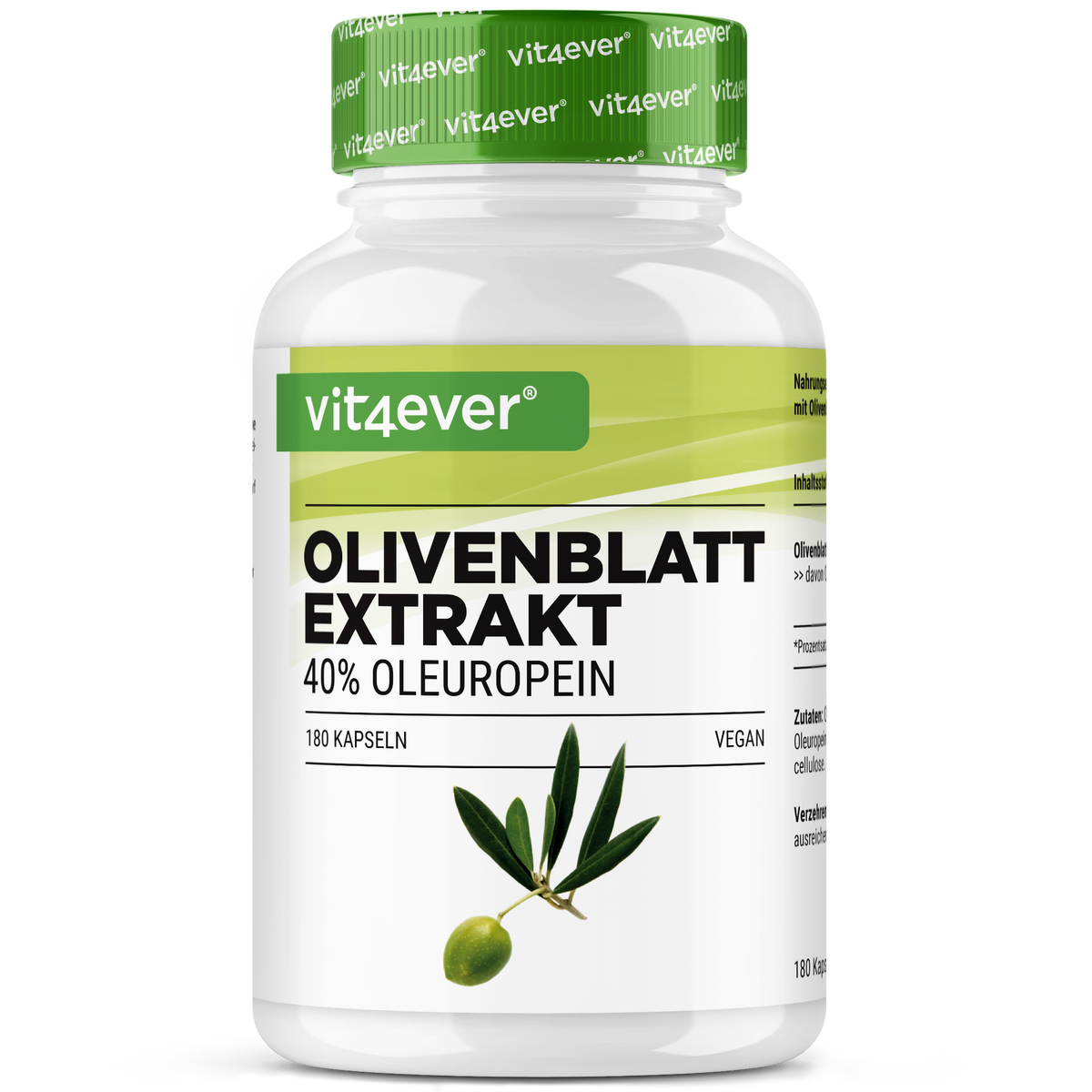 Extrait de feuilles d'olivier - 40% Oleuropéine