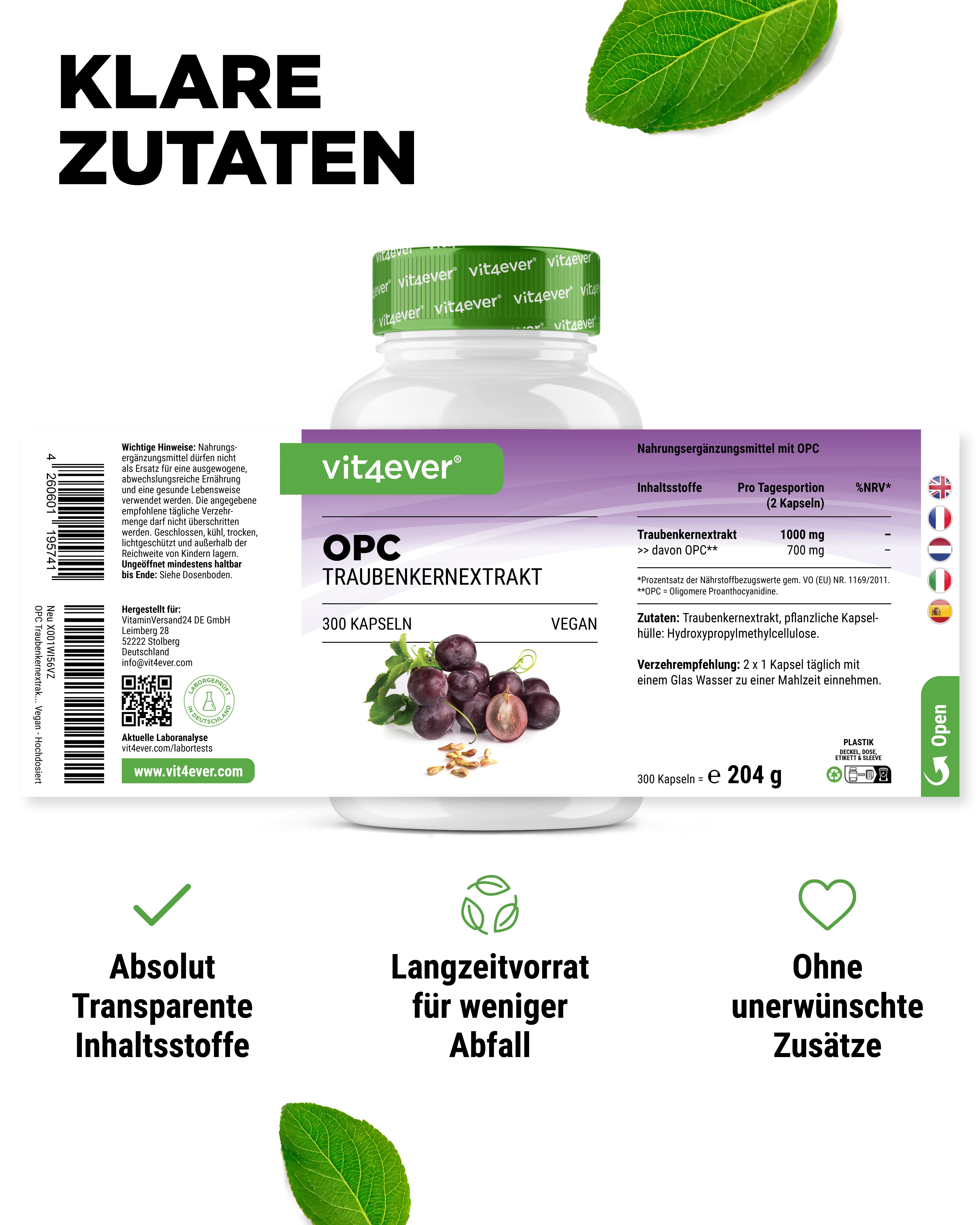 OPC Pure - 500 mg