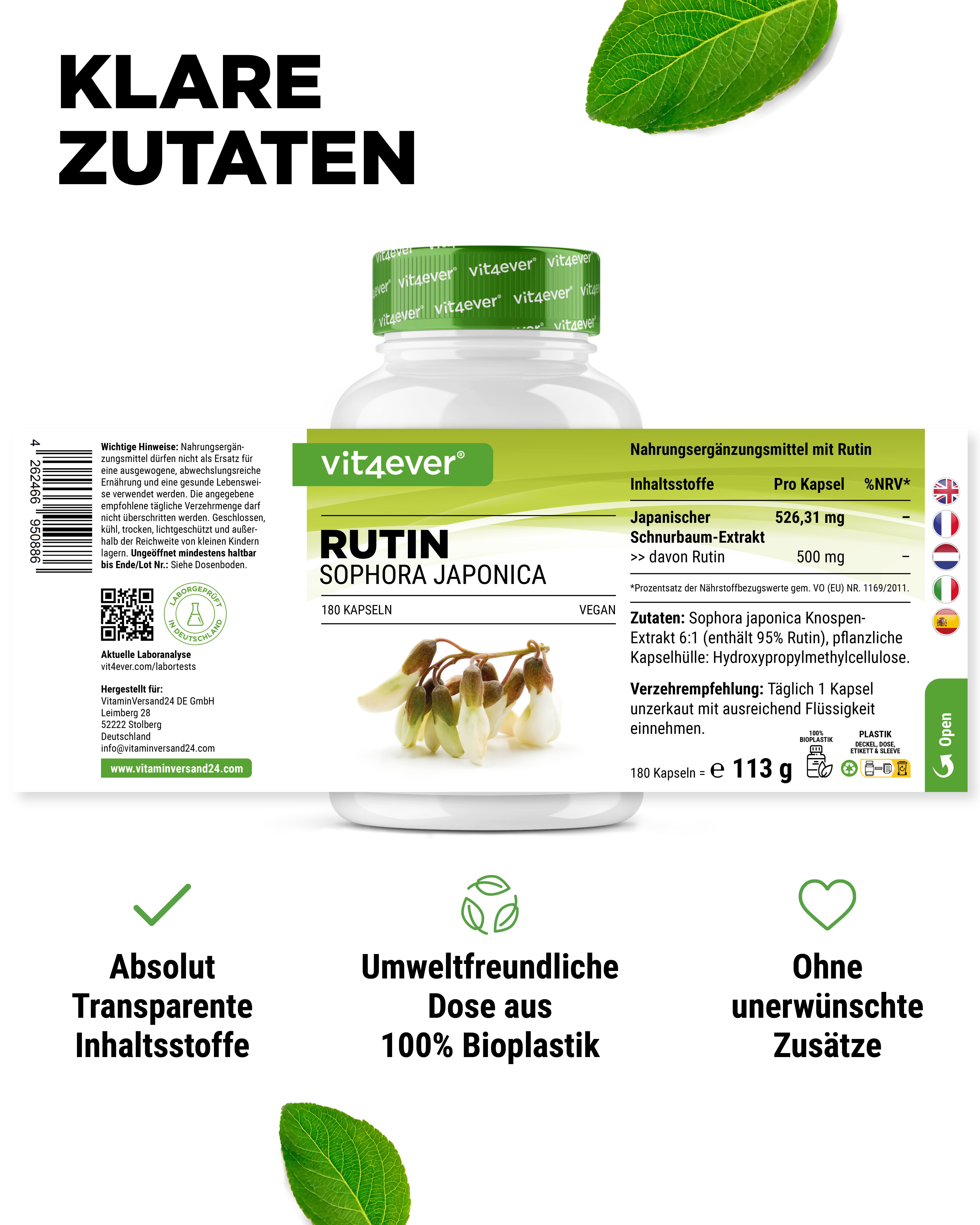 Rutin - 500 mg