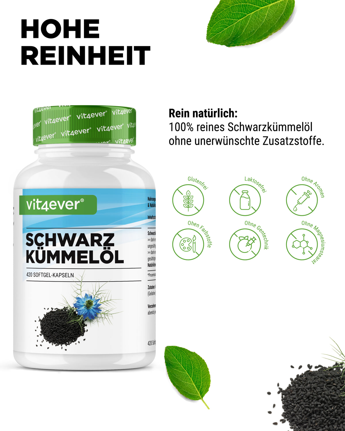 Olej z Czarnuszki - 500 mg
