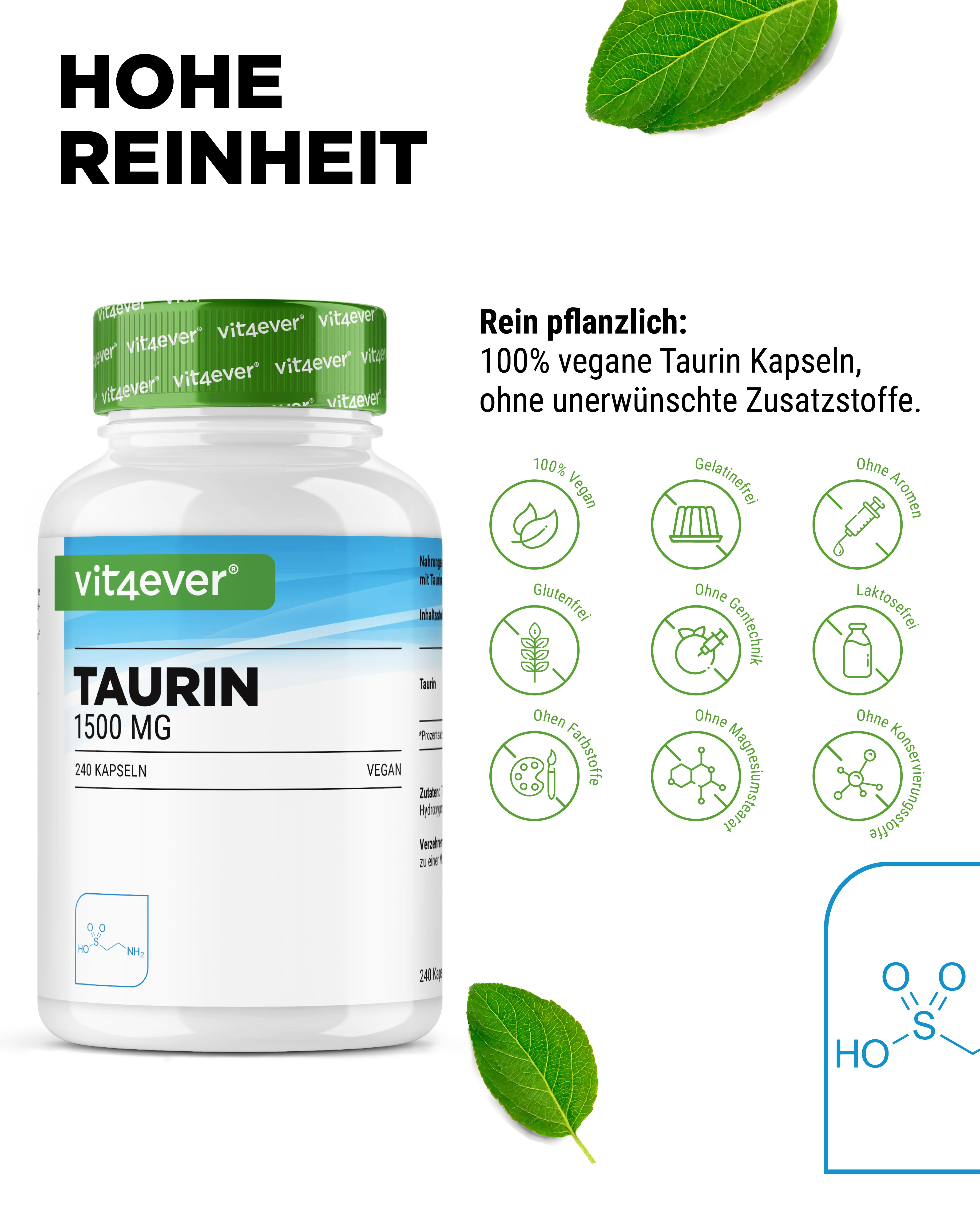 Taurine - 750mg