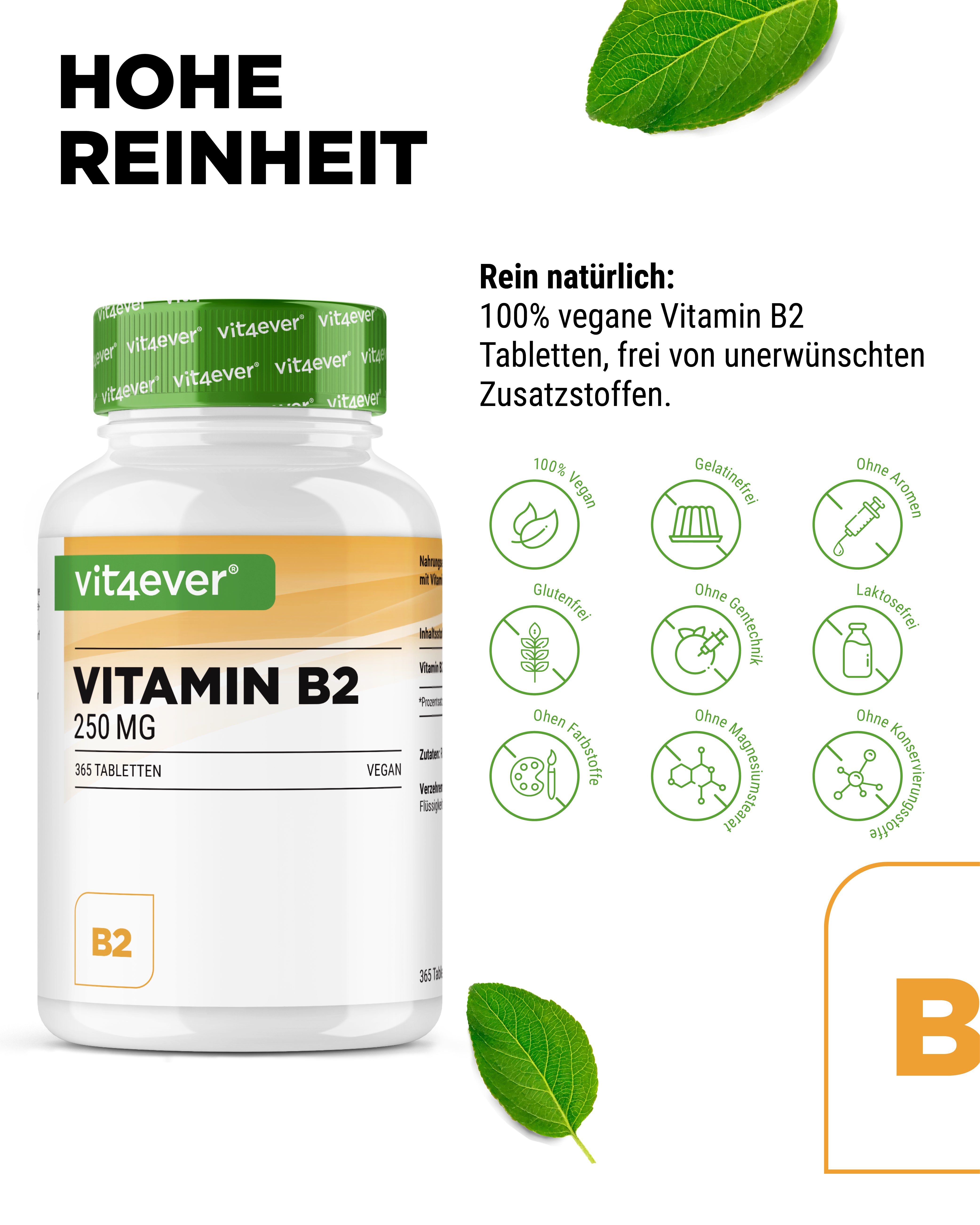 Witamina B2 - 250 mg