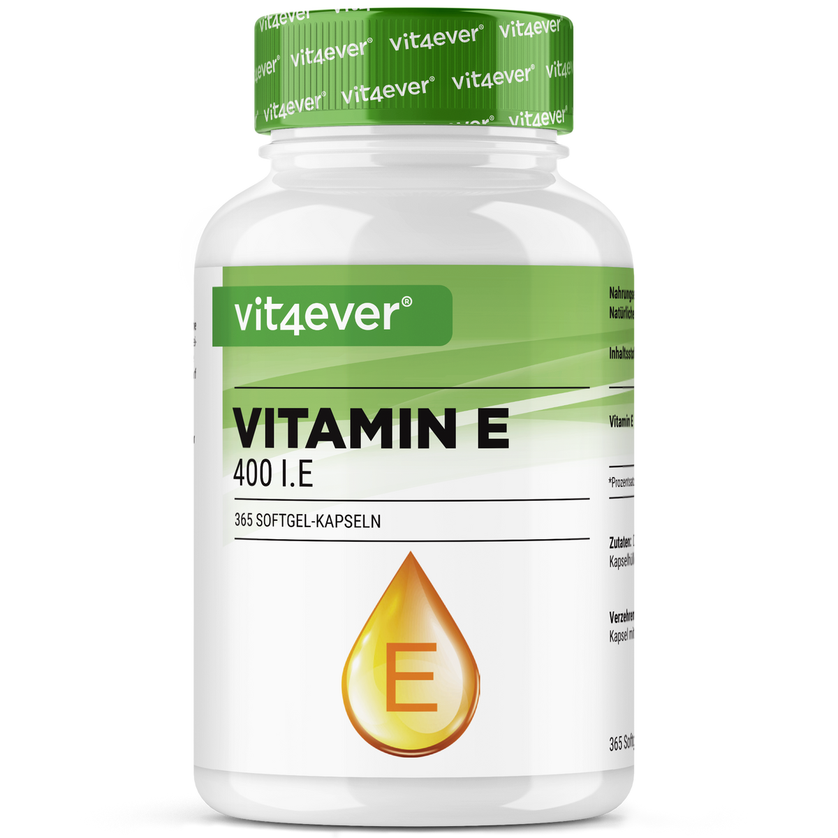 Vitamin E 400 I.E. Softgels