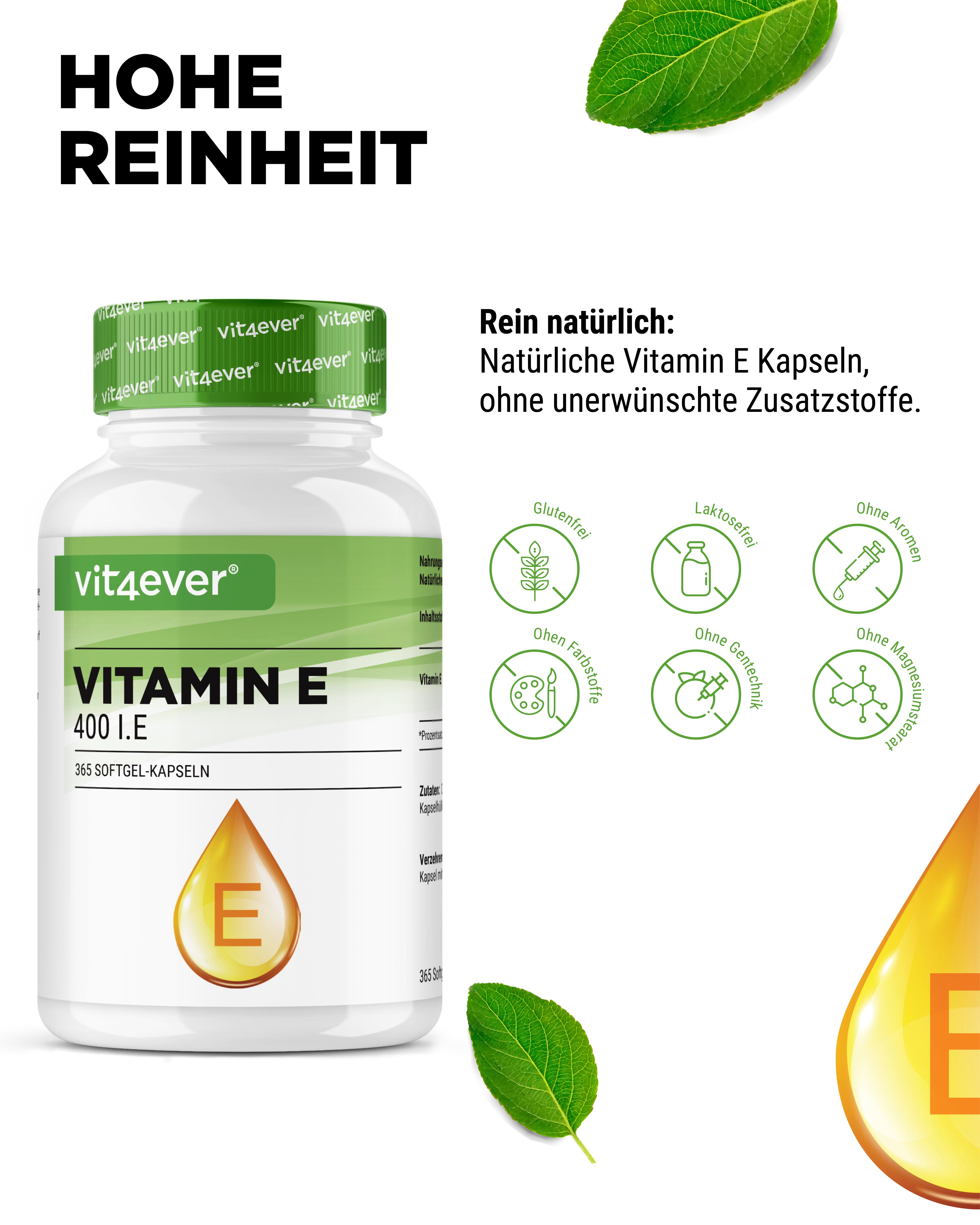 Vitamina E 400 UI softgel