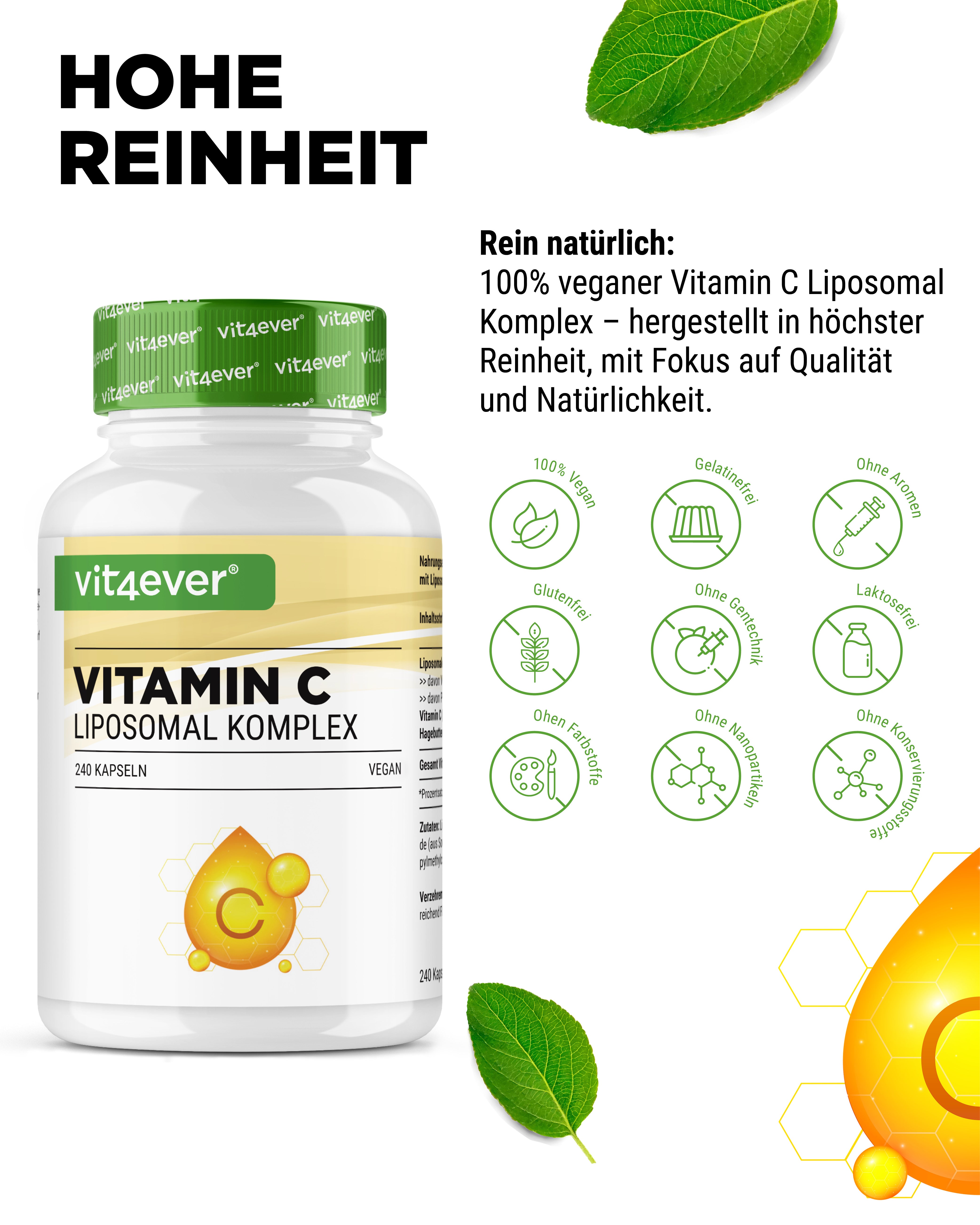 Vitamina C liposomiale