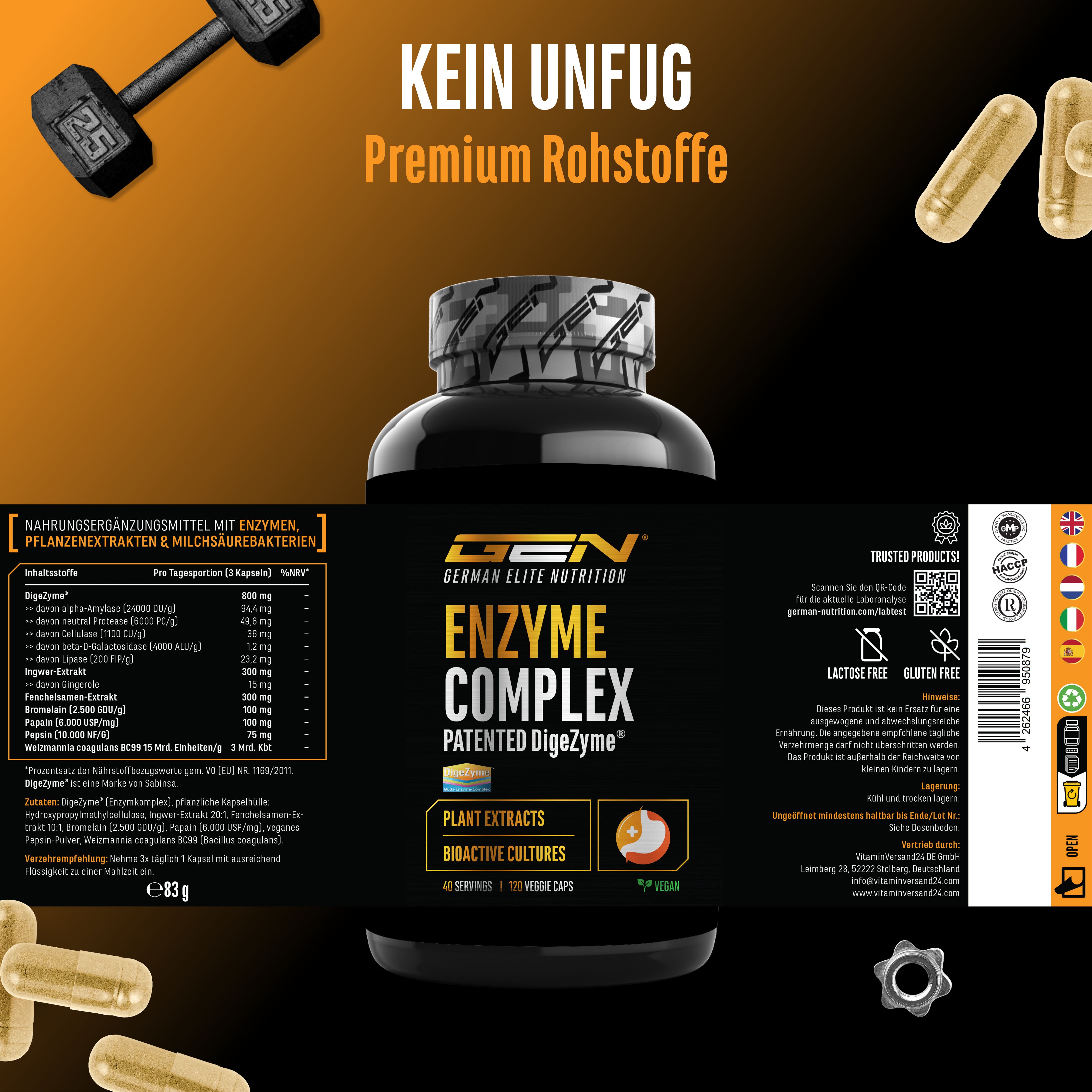 Complesso Enzimatico Premium
