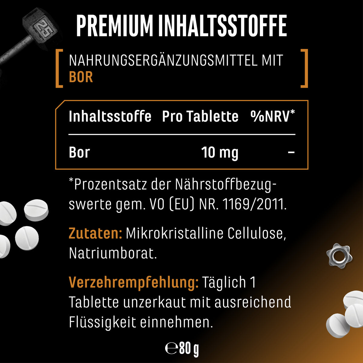 Boro - 10 mg, 365 compresse