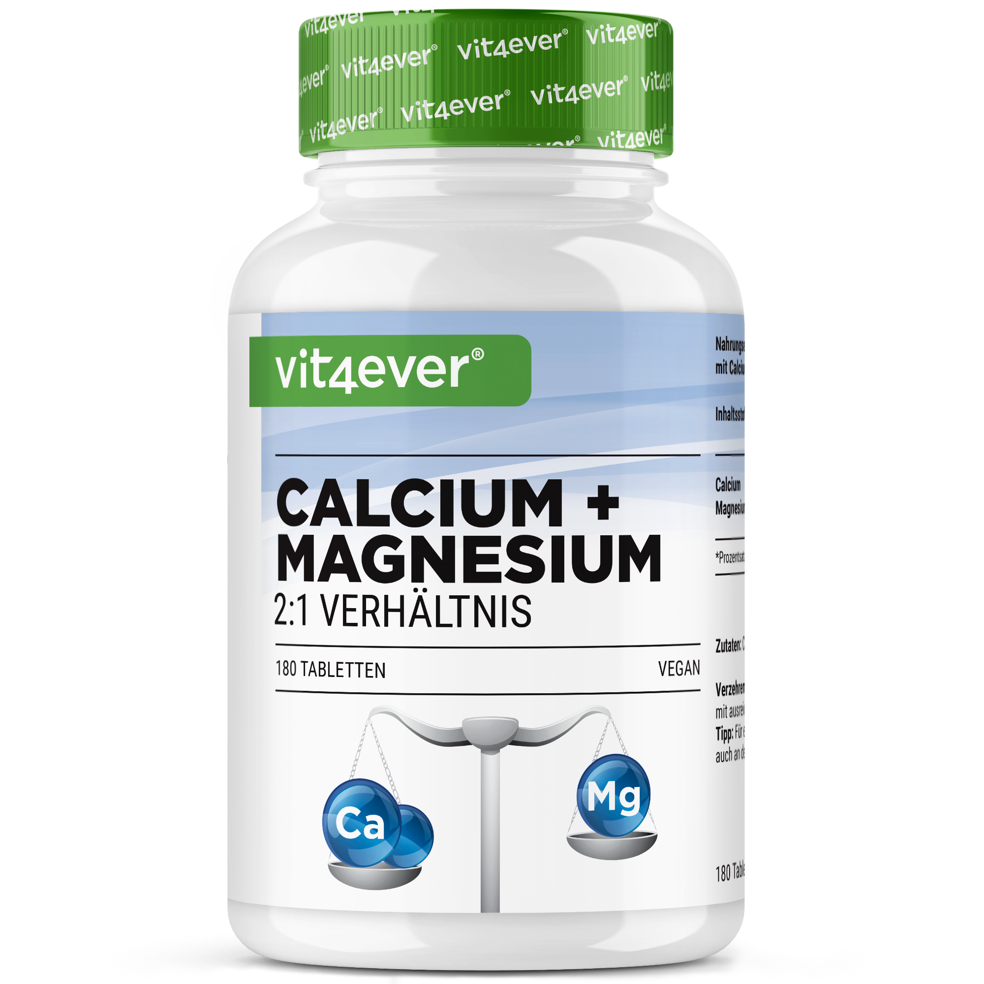 Calcium + Magnesium - 2:1 verhouding