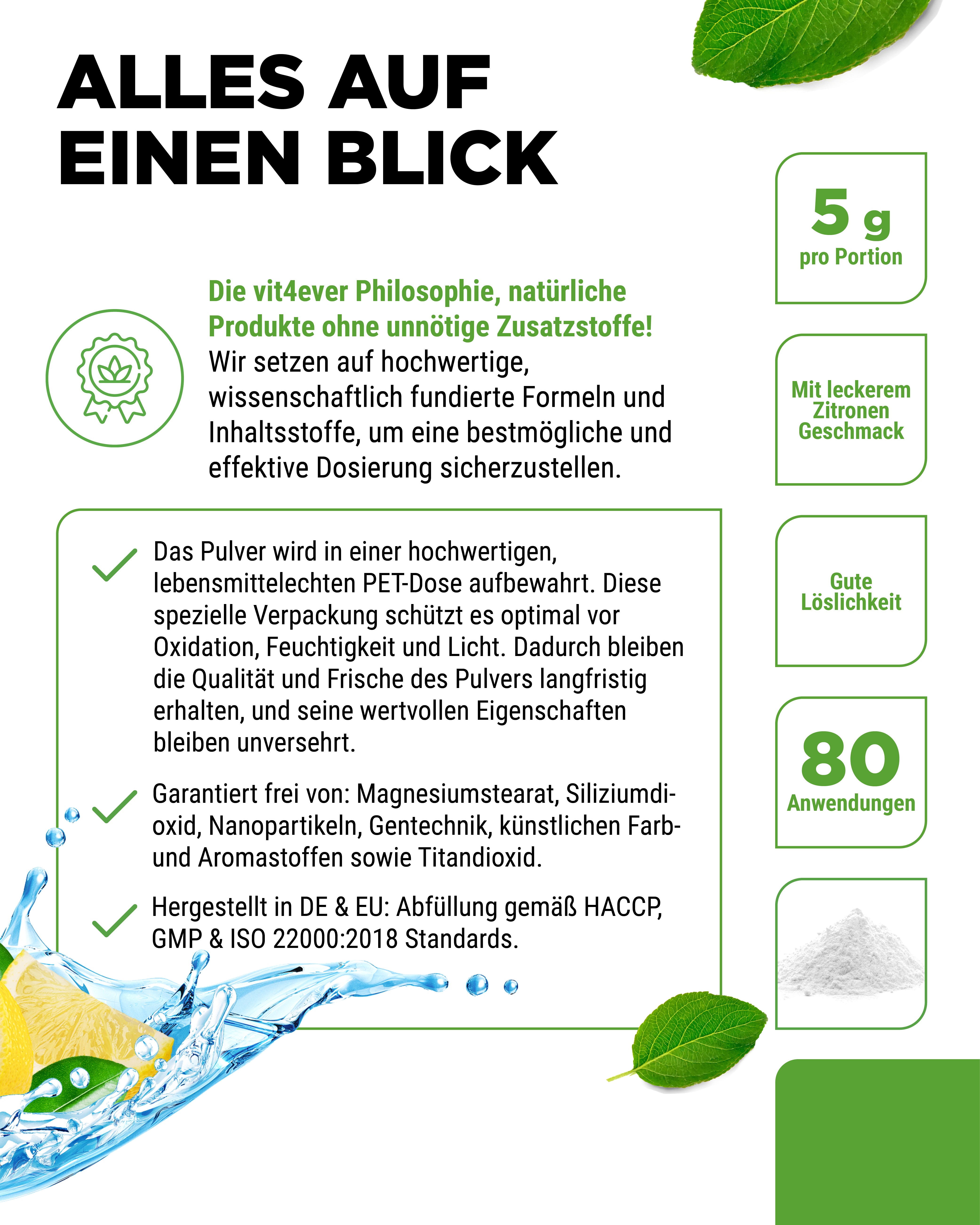 Électrolytes poudre, 400g