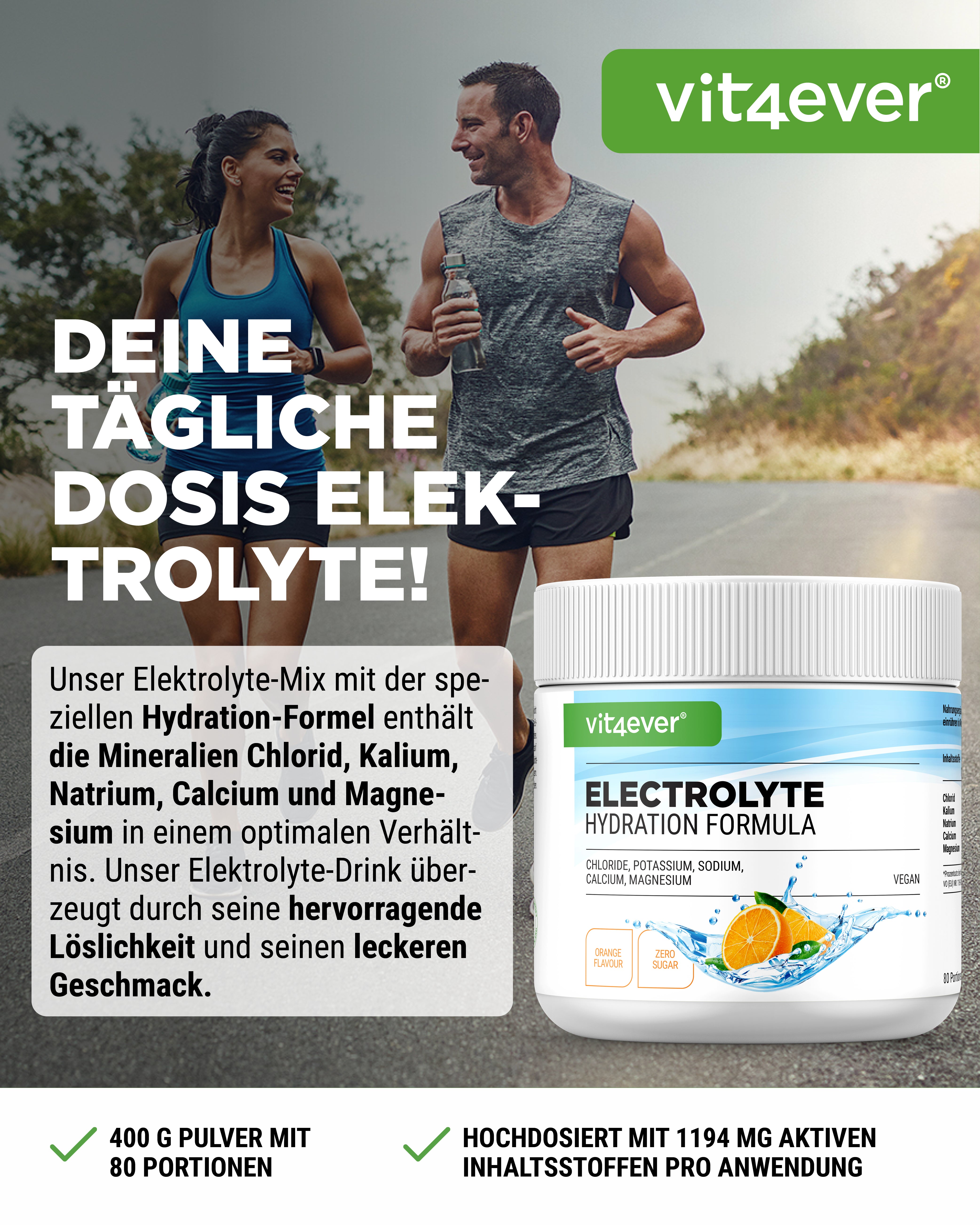 Électrolytes poudre, 400g