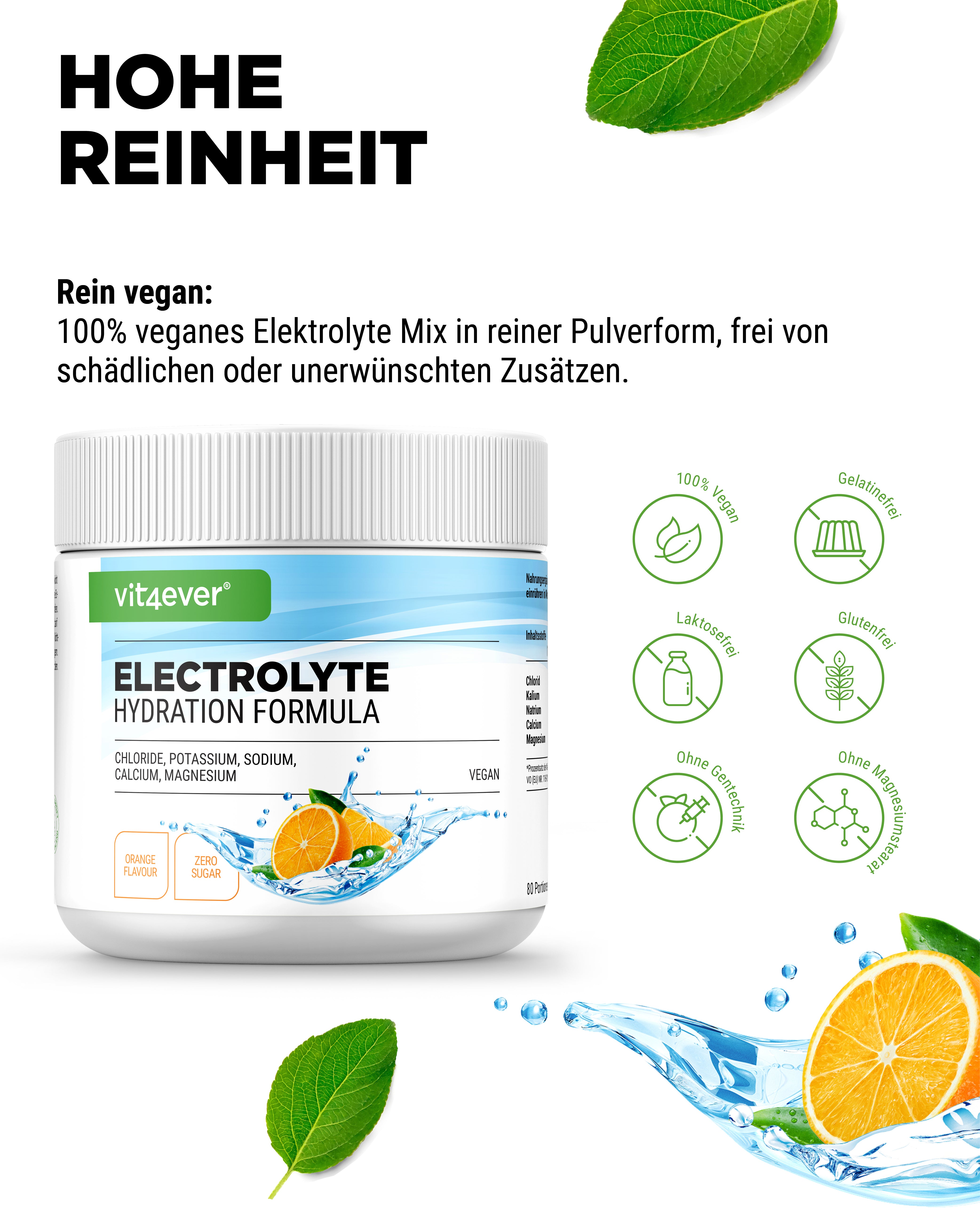 Elektrolyte Pulver, 400g