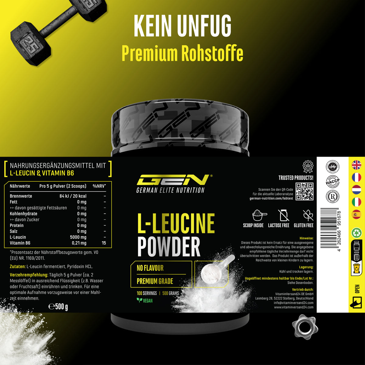 L-Leucine Powder