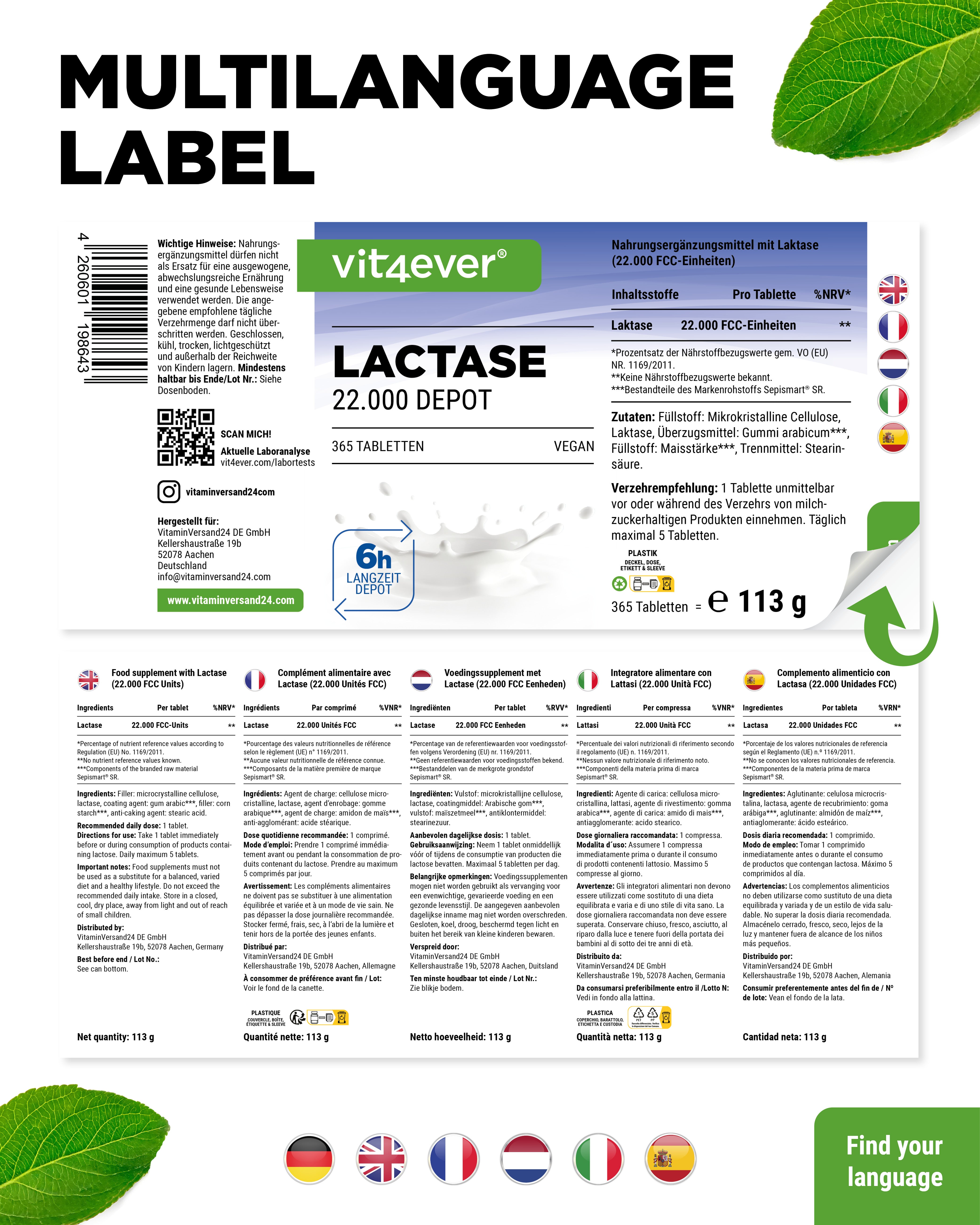 Laktase Depot 22.000