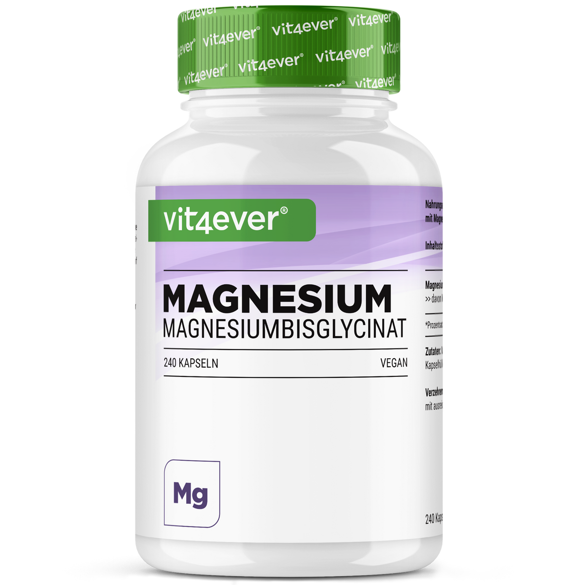 Bisglicinato de magnesio puro