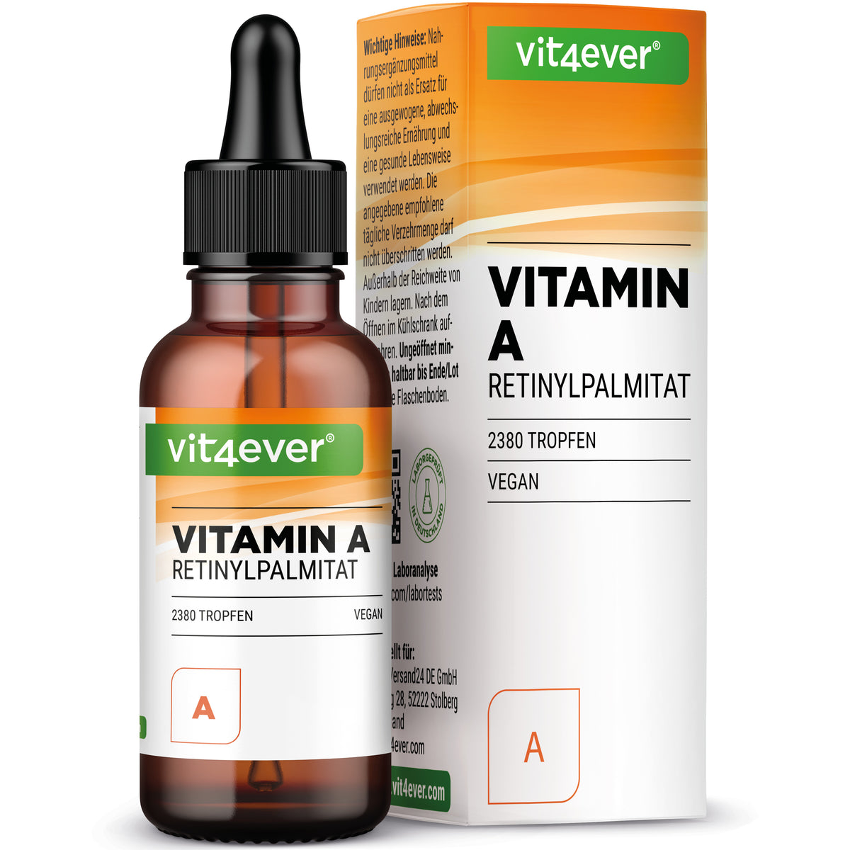 Vitamin A Drops - 500 mcg