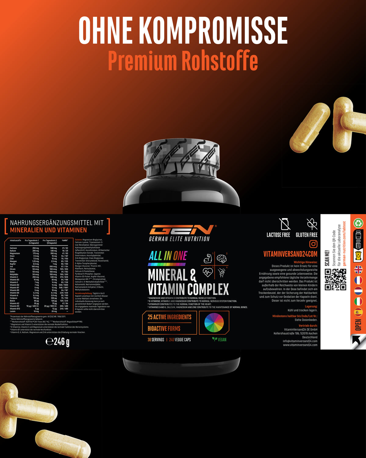All in one - Complexe minéraux & vitamines