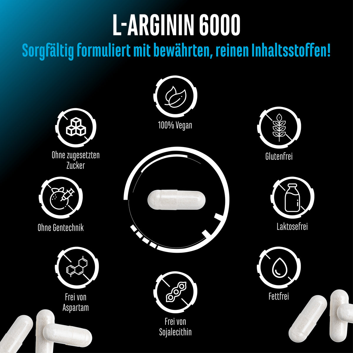 L-Arginine HCL Capsules