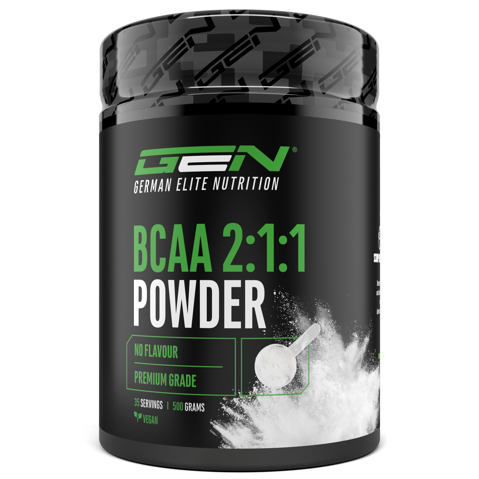 GEN BCAA 2:1:1 Polvo - Neutro, 500 g