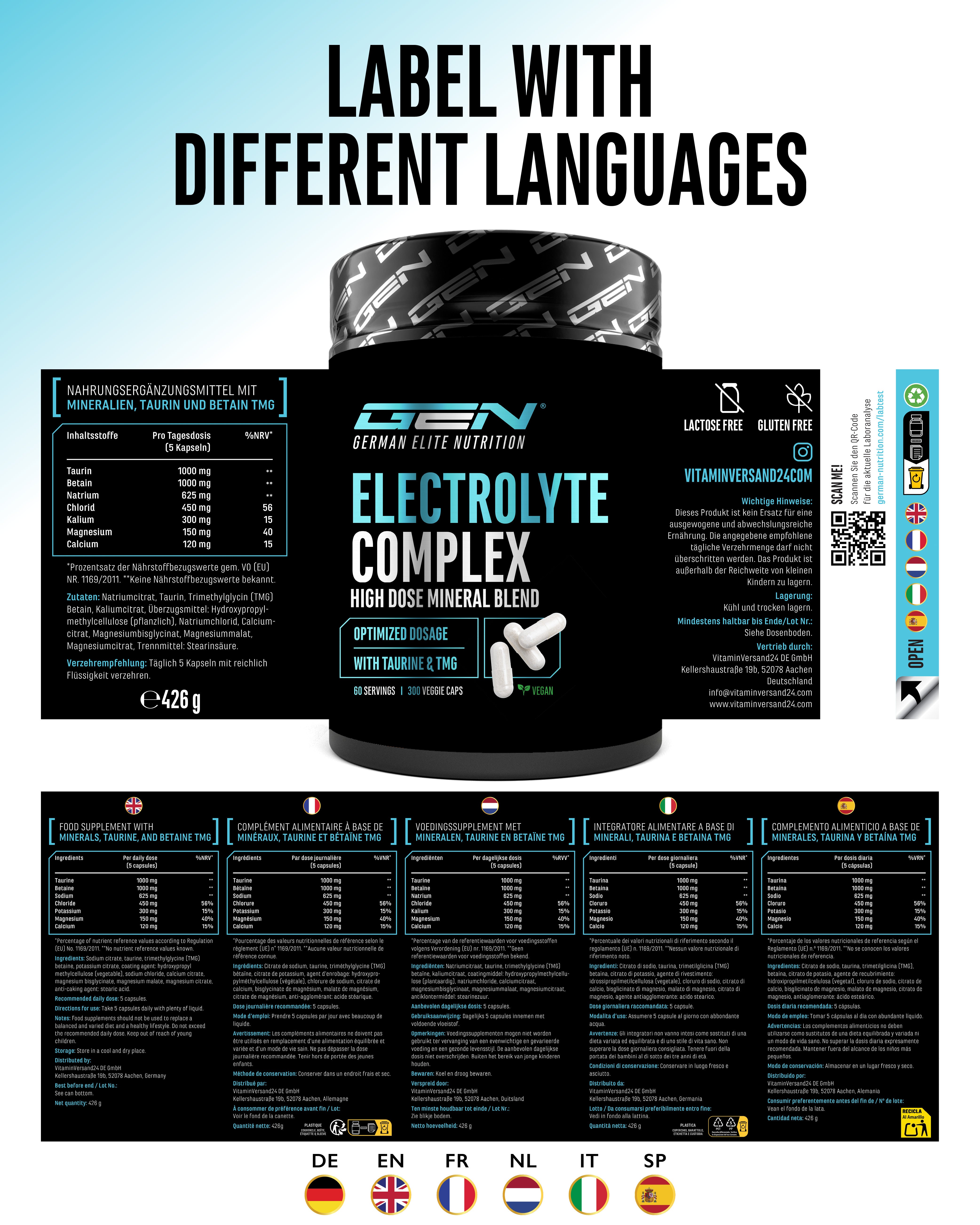 Complesso elettroliti Plus