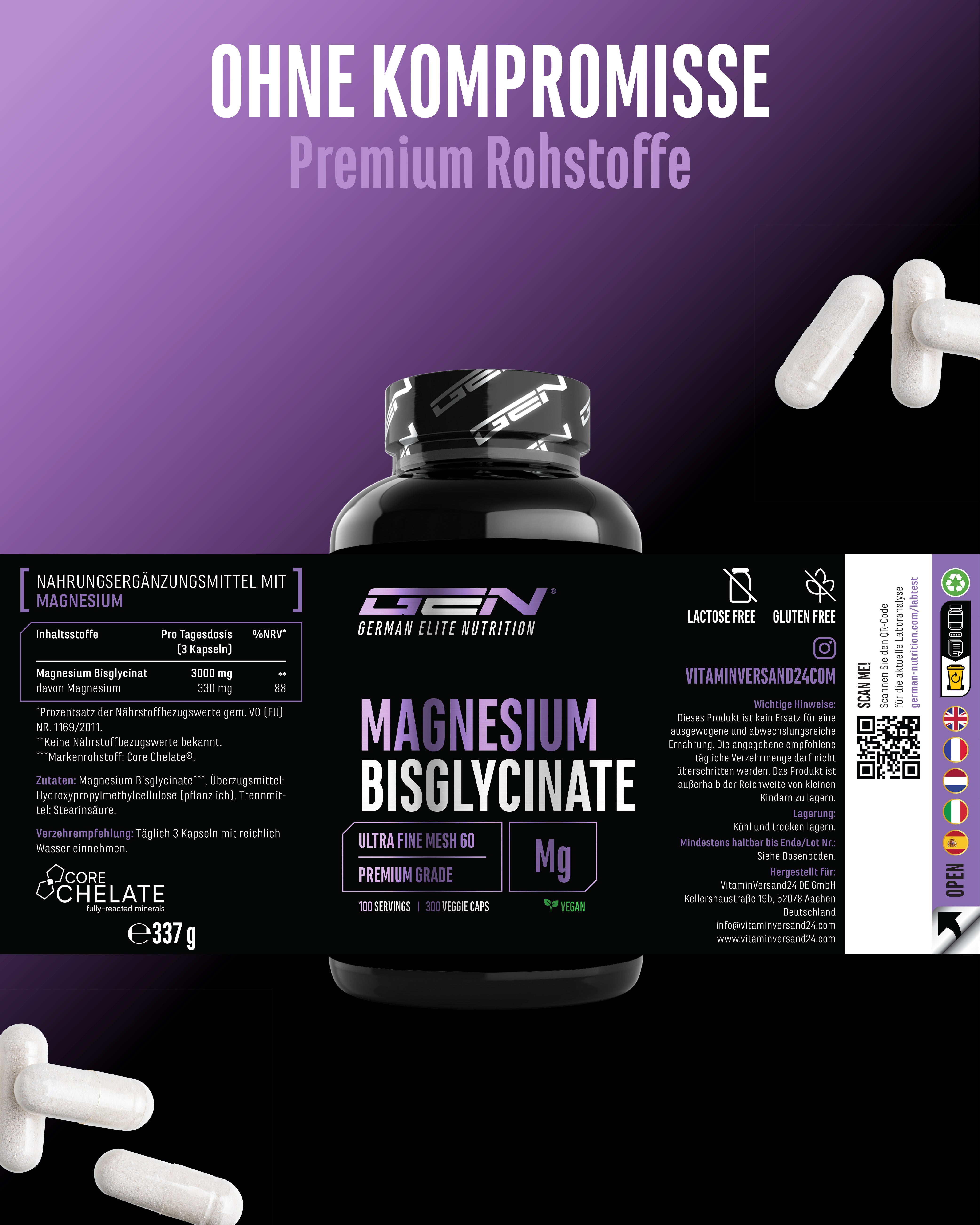 Magnesium Bisglycinat - Core Chelate®