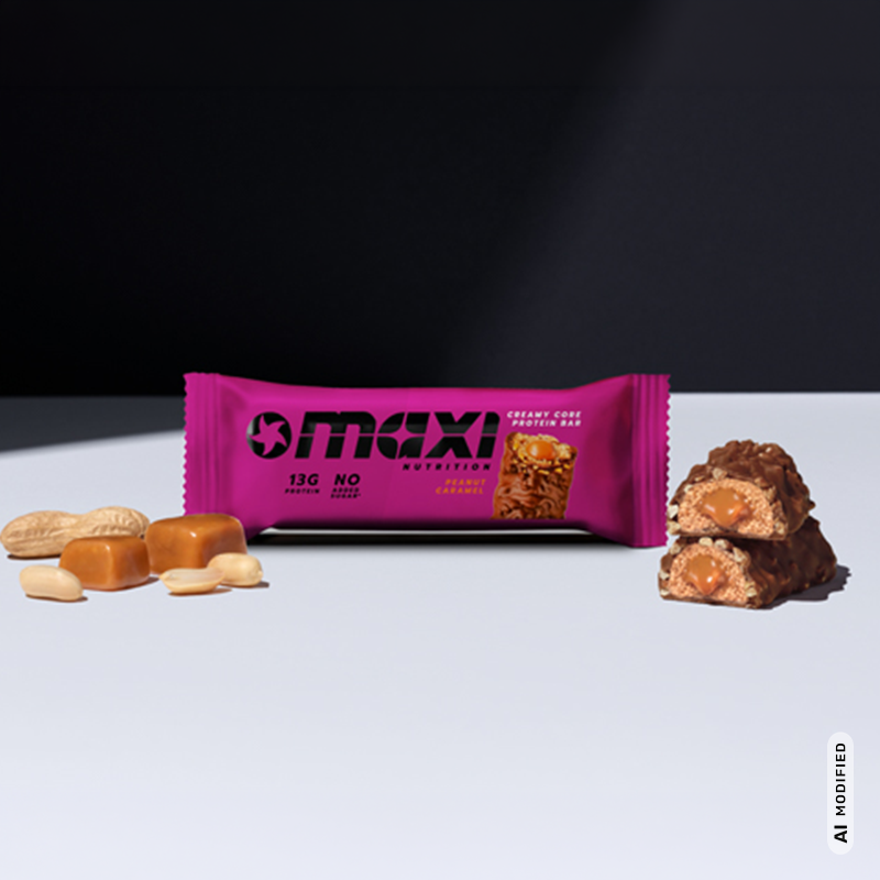 MaxiNutrition Creamy Core Peanut Caramel Protein Bar – 45 g