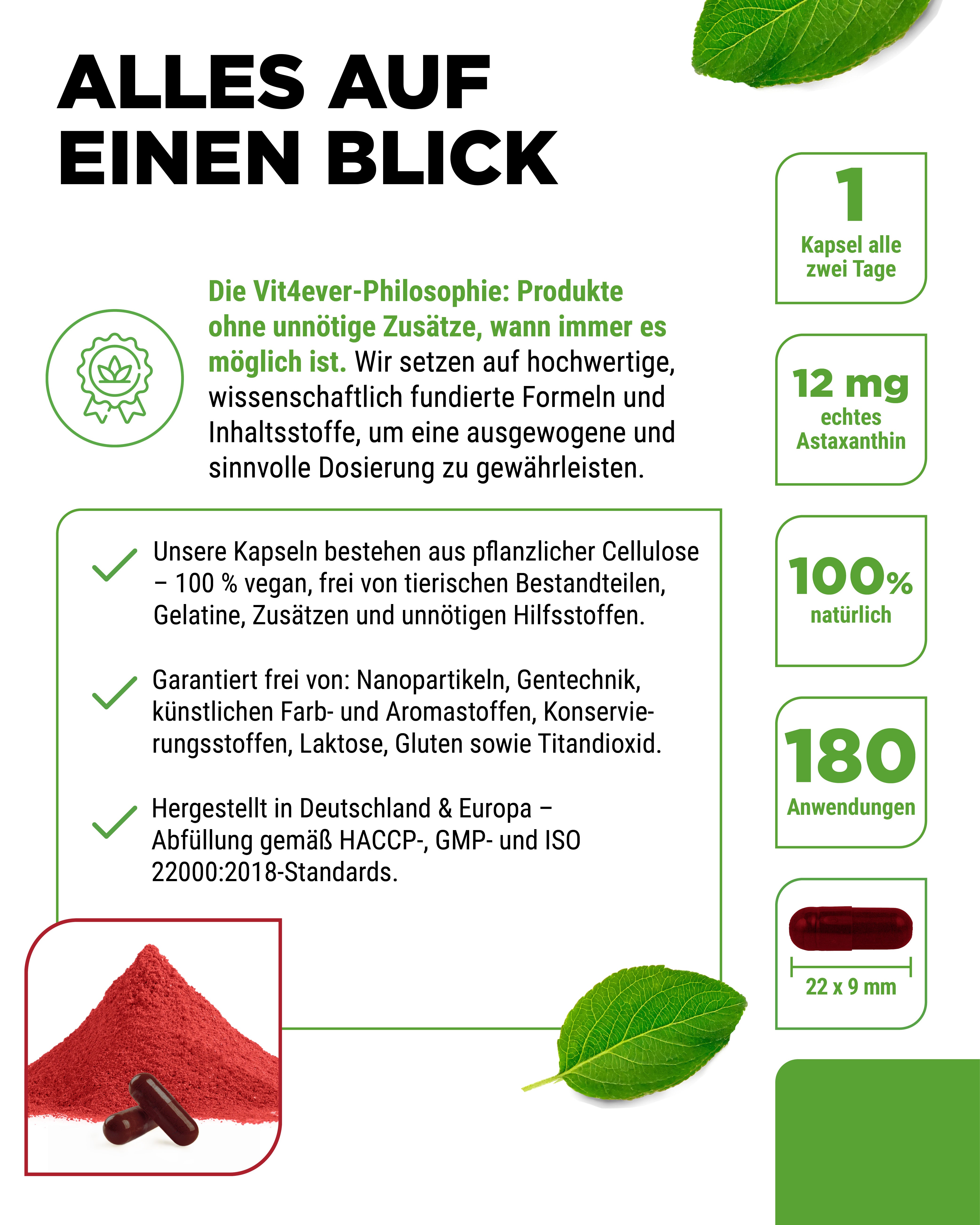 Astaxanthin 12 mg - AstaGuard®