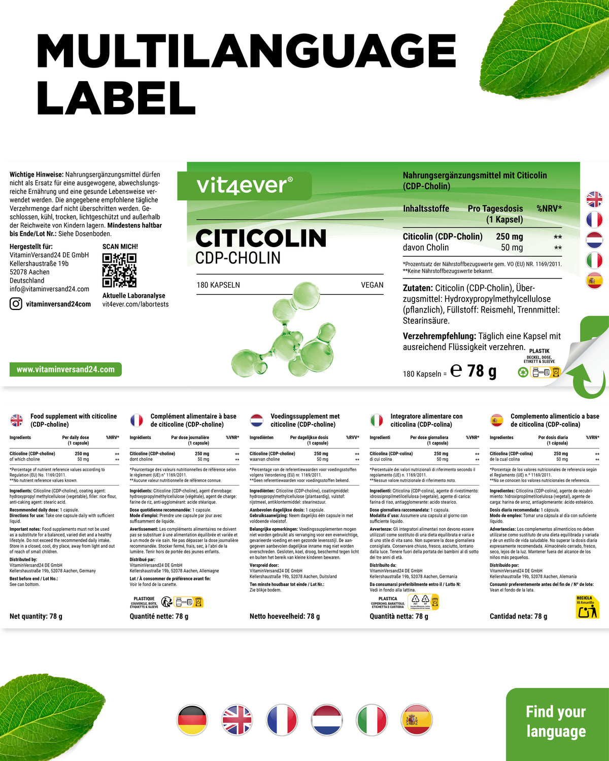 CDP Cholin (Citicolin)