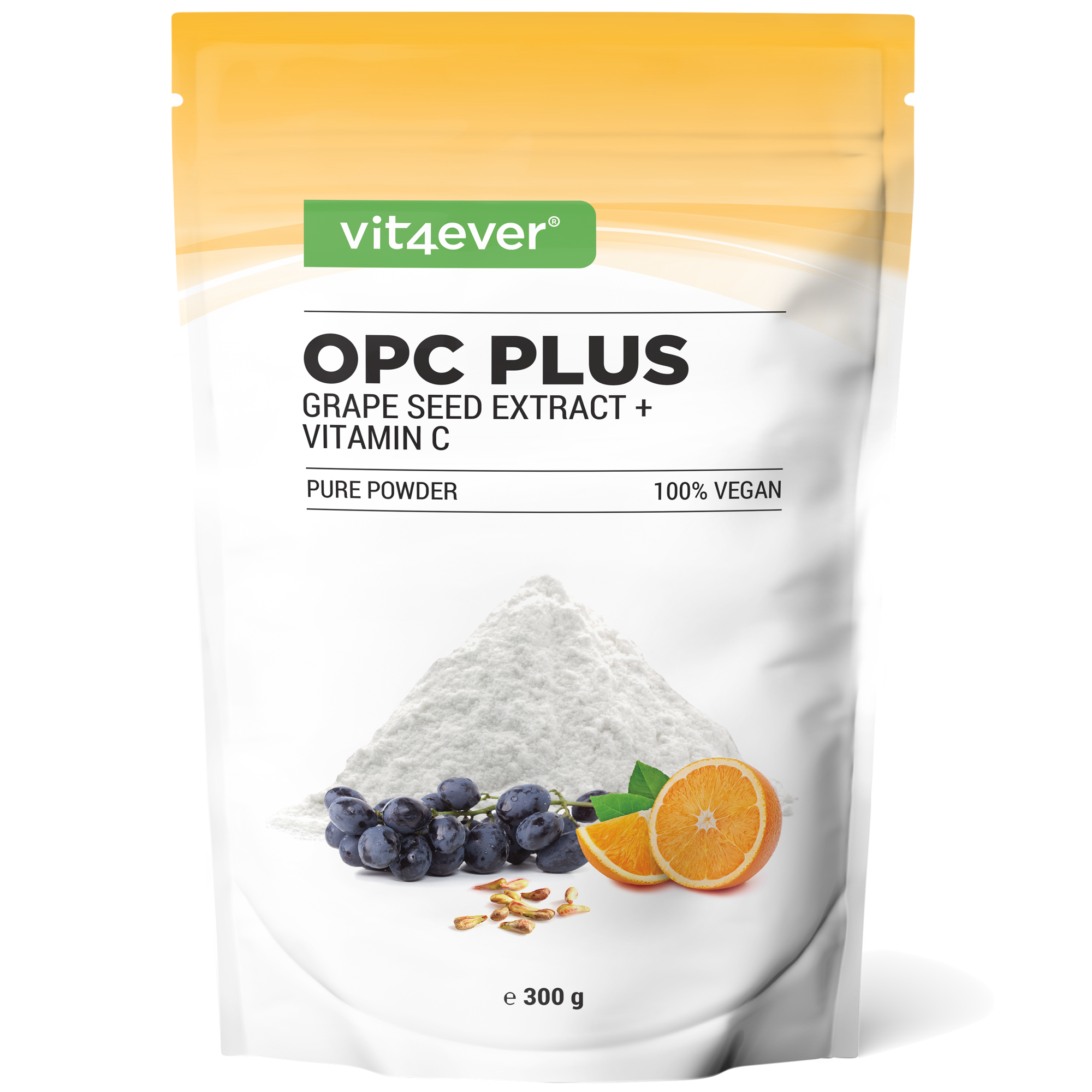 OPC estratto di semi d'uva + Vitamina C in polvere