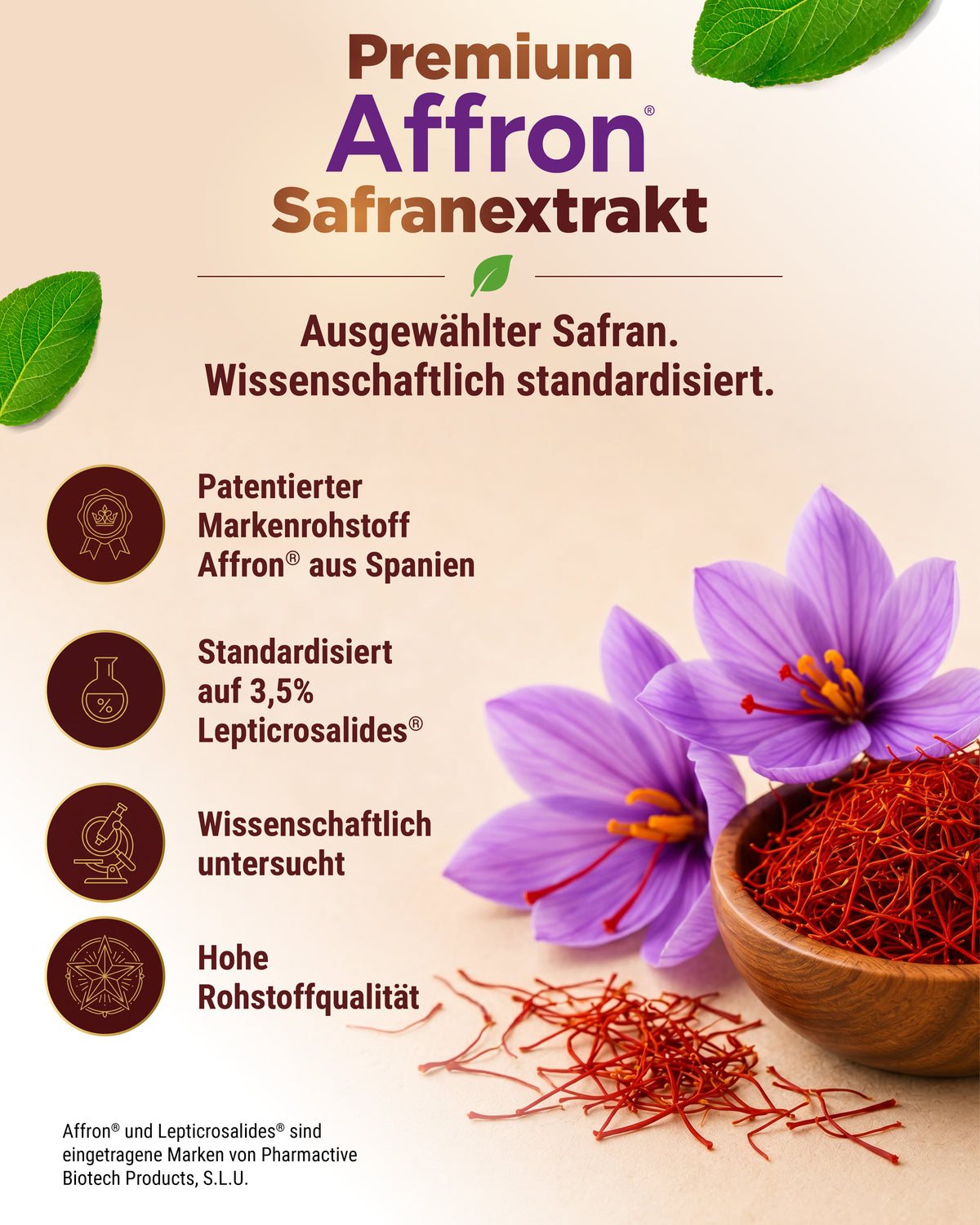 Safran Exktrakt -  AFFRON®