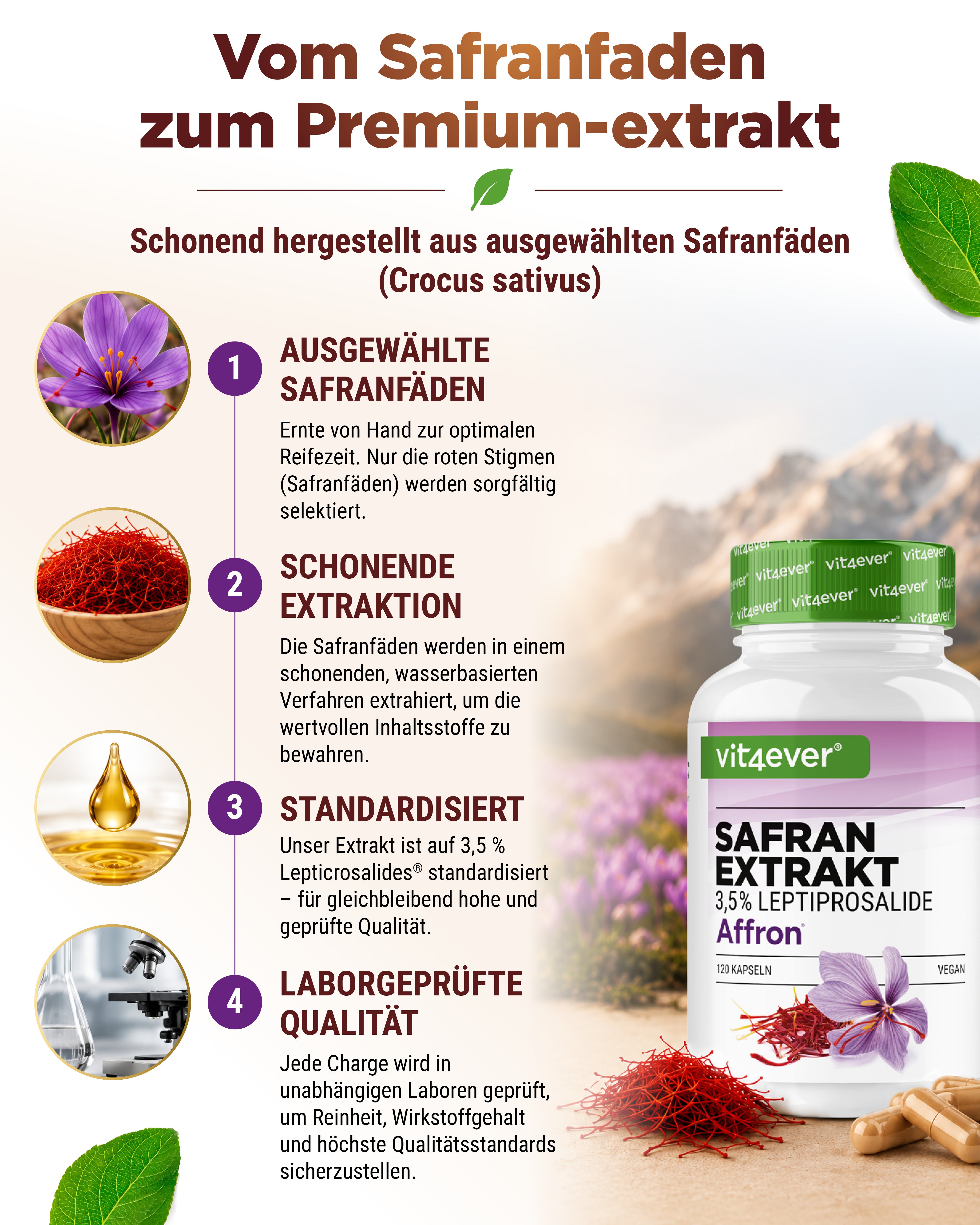 Safran Exktrakt -  AFFRON®