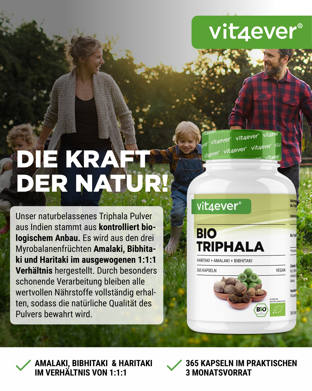Triphala Bio - 500 mg