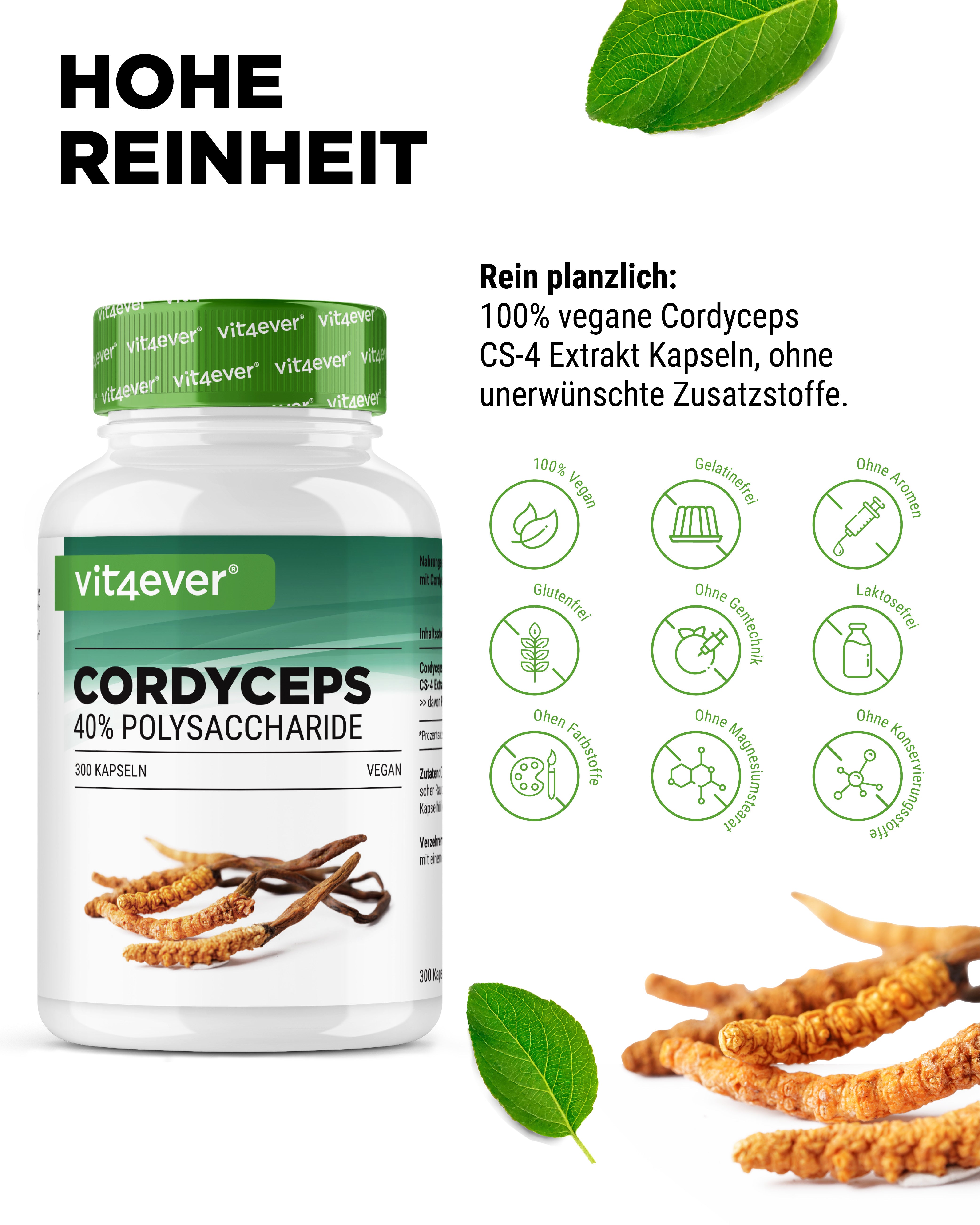 Cordyceps - CS-4 Extrakt