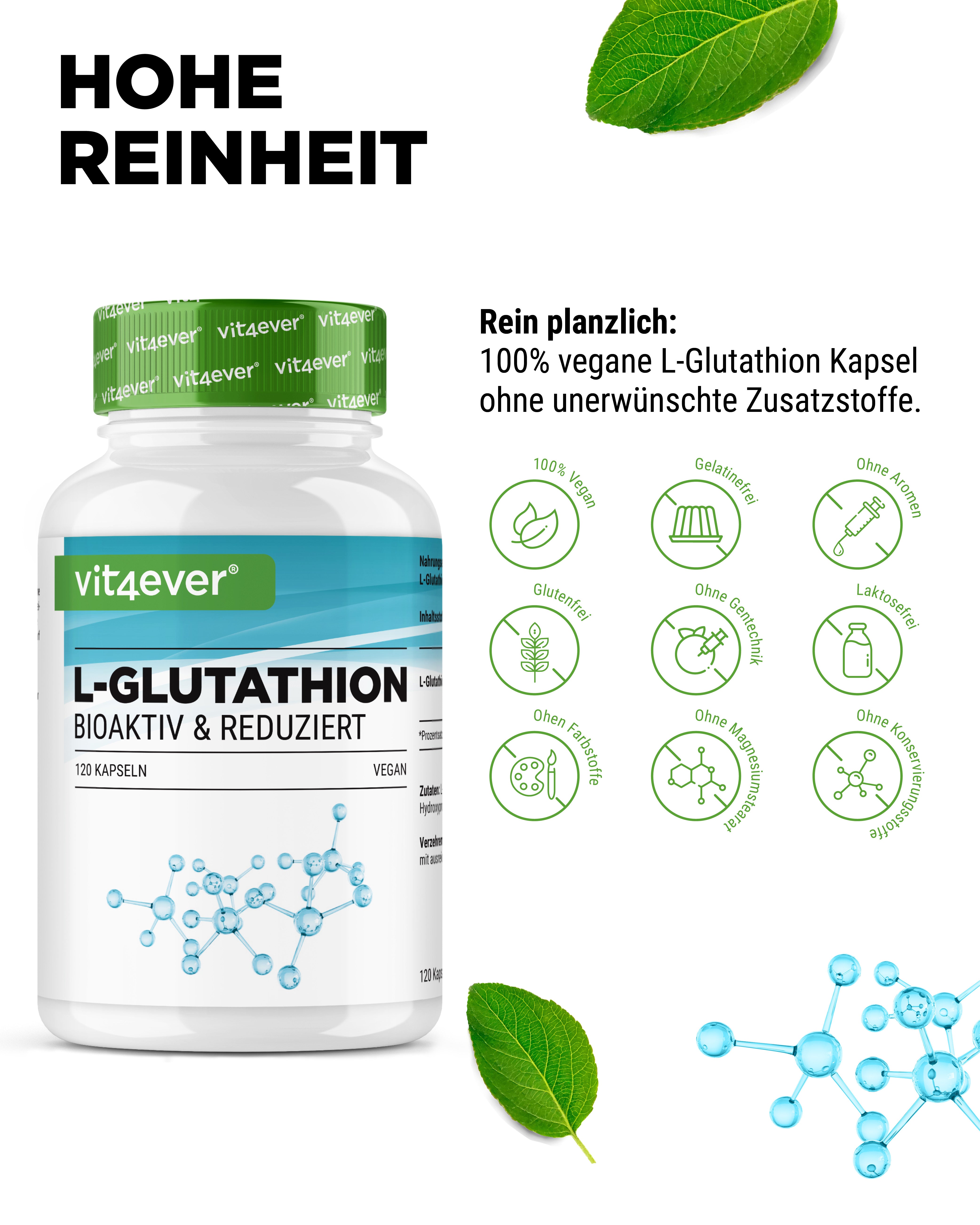 L-Glutation - 500 mg