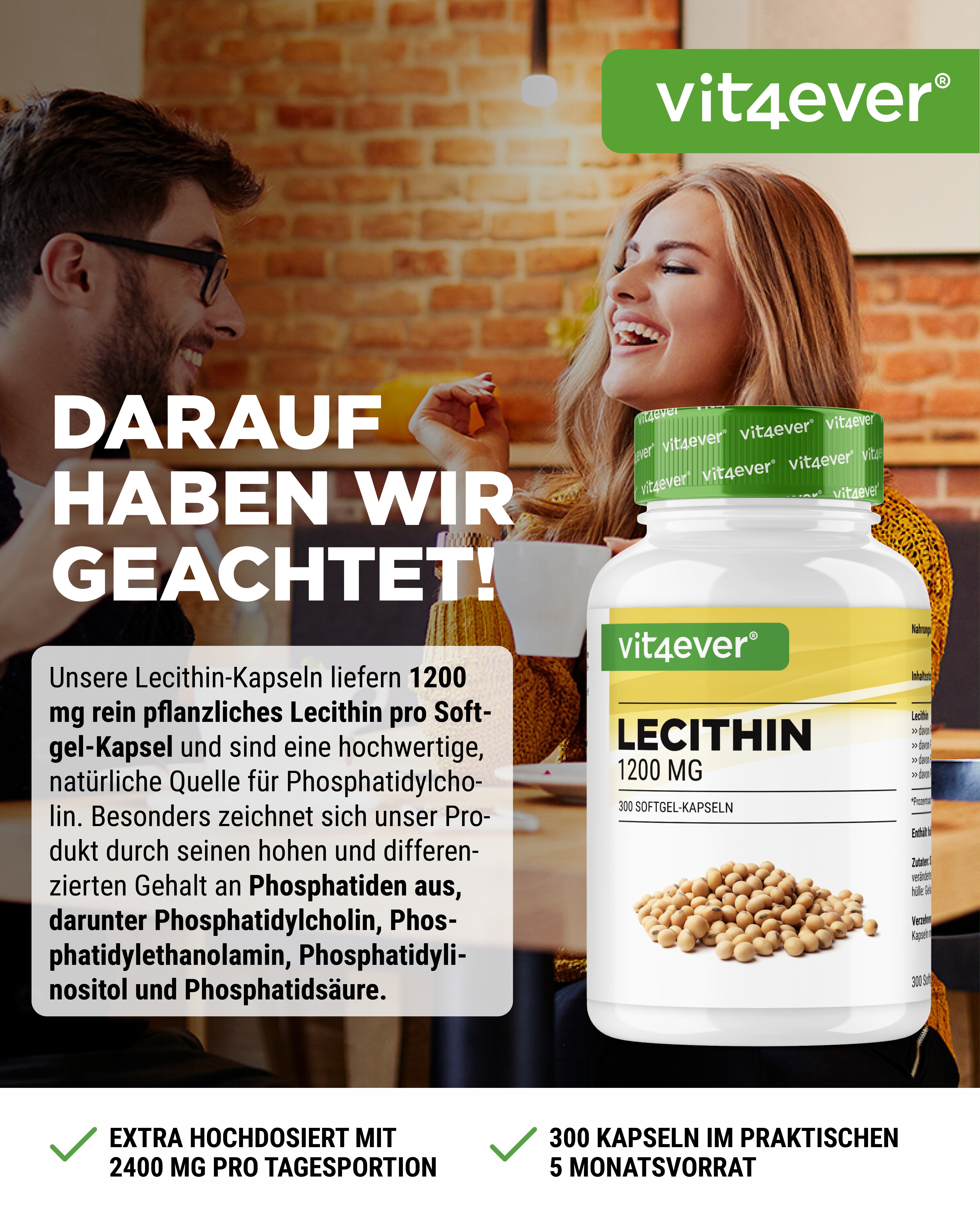 Lecithin - 1200 mg