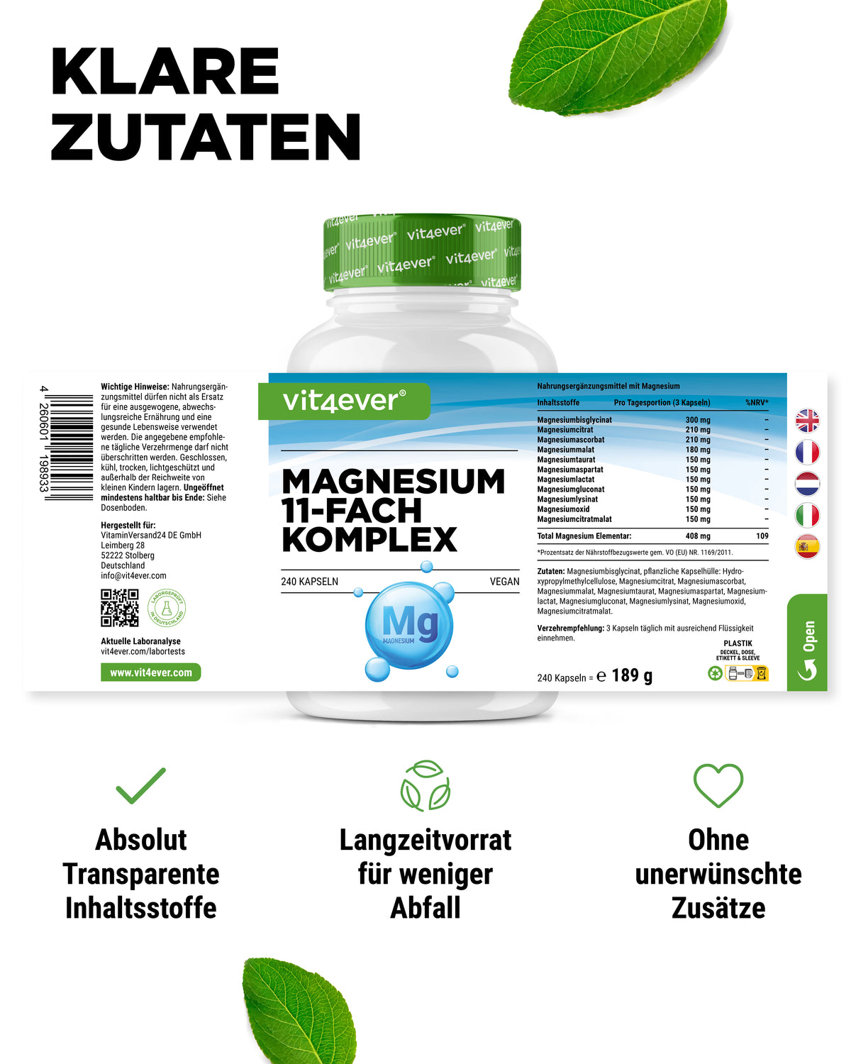 Magnesium 11-Fach Komplex