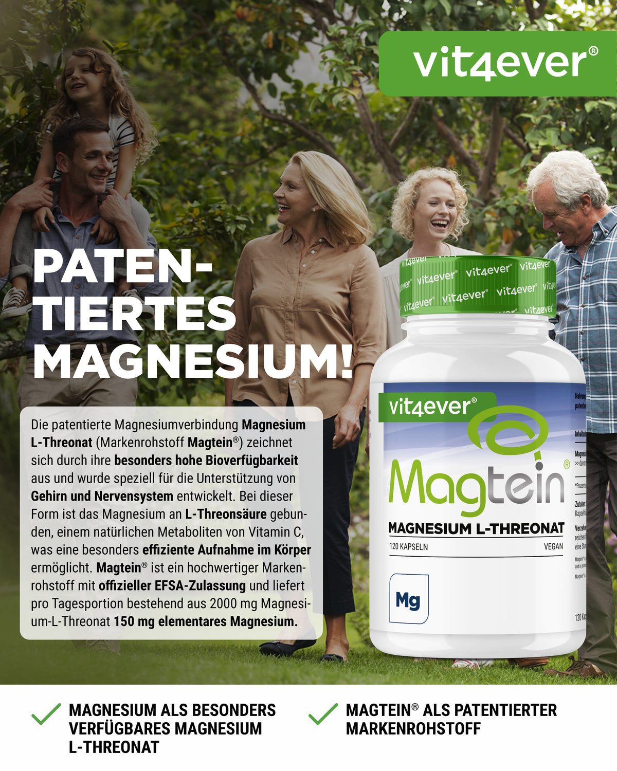 Magnesium - Magtein - L-Threonate