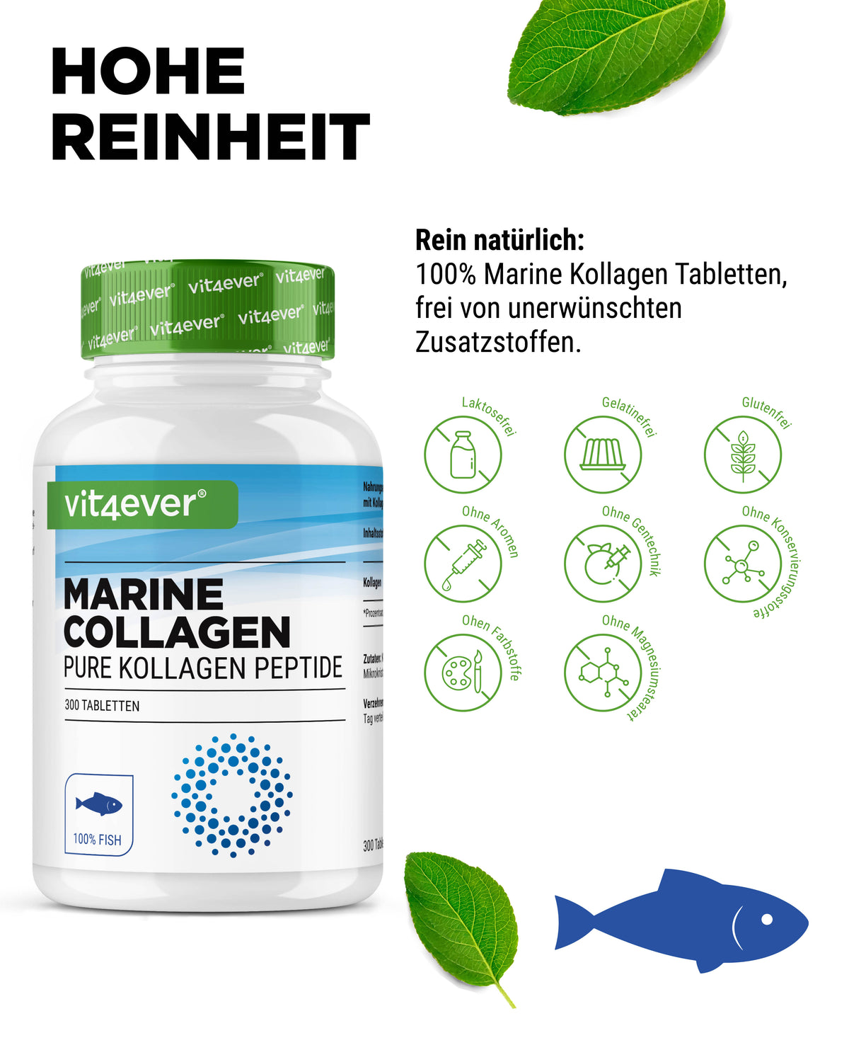 Marine Kollagen - Tabletten