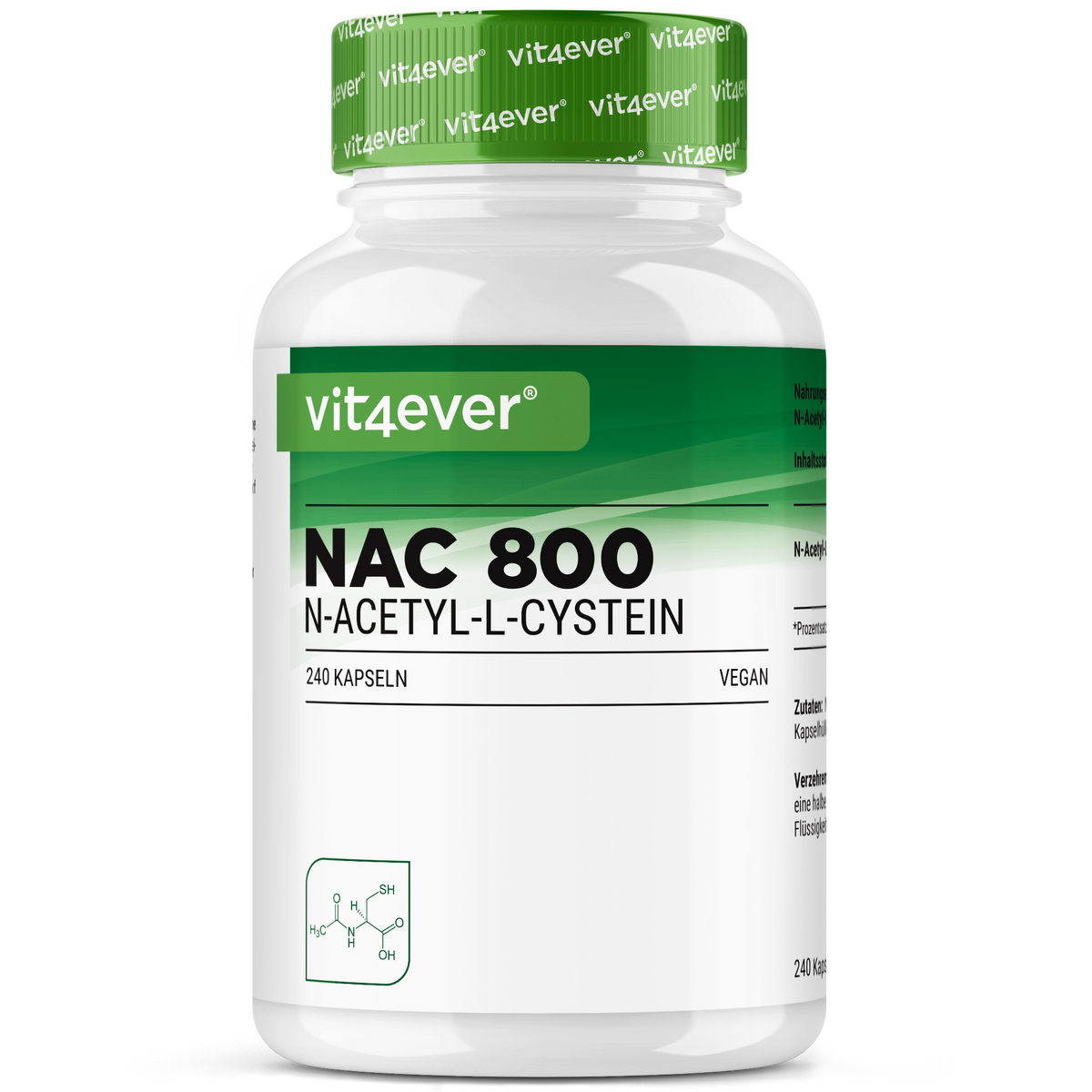 NAC - N-Acetyl L-Cystein - 800 mg