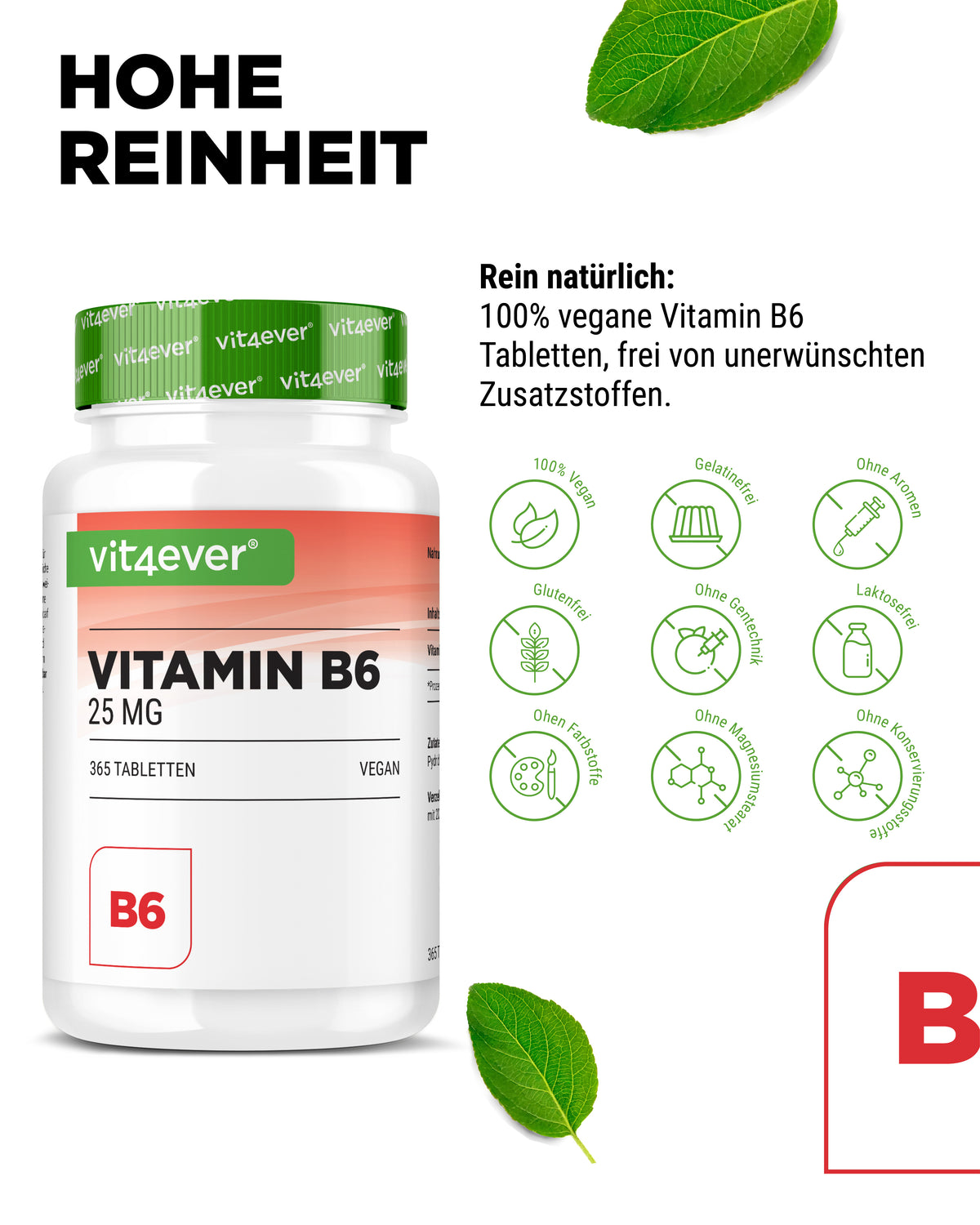Vitamin B6 P-5-P Bioactive - 25 mg