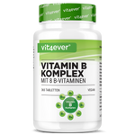 Complejo de Vitamina B - 8 vitaminas B - 365 comprimidos