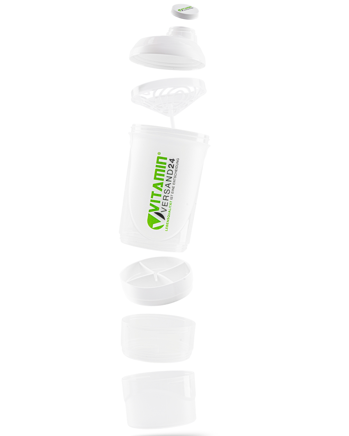 Shaker 600 ml + Fächer